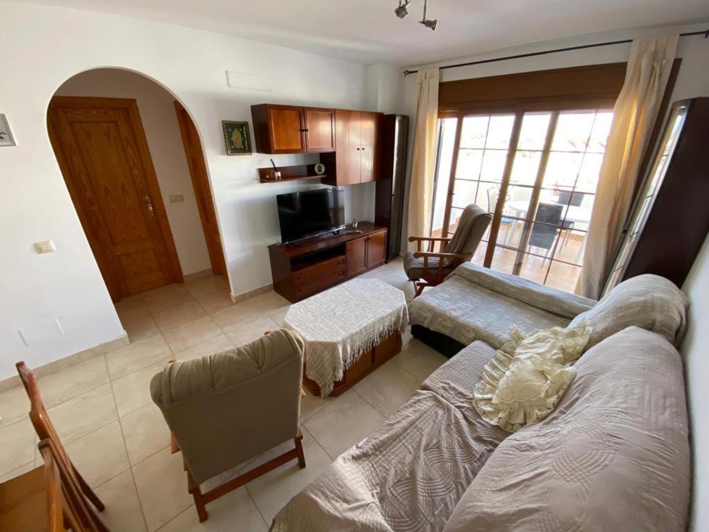 Апартаменты Apartamento En La Costa De Almeria Паломарес Экстерьер фото